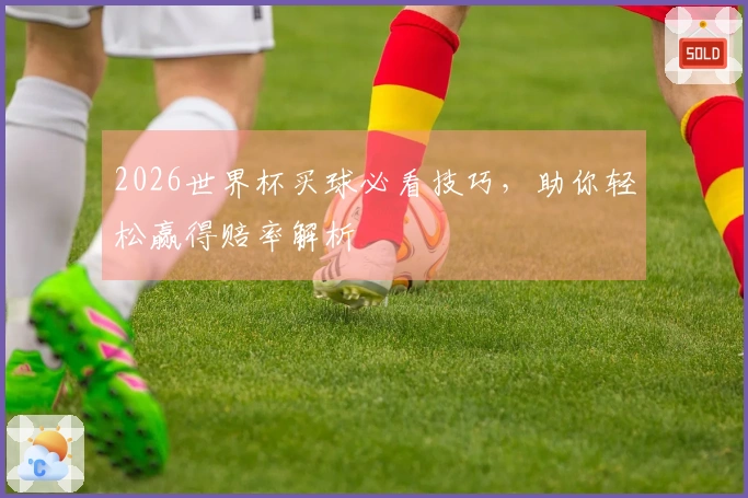 2026世界杯买球必看技巧，助你轻松赢得赔率解析